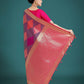 Monjolika Fashion Pink Colour Banarasi Satin Silk Zari Weaving Classic Saree | Swadesiicart