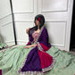 Lorenvalley Seagreen Vichitra Silk Plain With Sequins and Thread Embroidery Work Belt Lehenga Choli | Swadesiicart