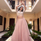Lorenvalley Peach Weone Silk Embellishment With Pearl Coding And Sequins Embroidery Work Lehenga Choli with Dupatta | Swadesiicart