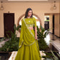 Lorenvalley Pink New Crush Embellishment With Pearl Coding And Sequins Embroidery Work Lehenga Choli with Dupatta | Swadesiicart