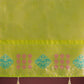 Monjolika Fashion Lime Green Colour Banarasi Silk Zari Weaving Classic Saree | Swadesiicart