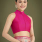 Monjolika Fashion Rani Pink Colour Banarasi Silk Zari Weaving Classic Saree | Swadesiicart