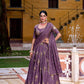 Lorenvalley Fashion Lavender Crush Sequins and Thread Embroidery Work Lehenga Choli with Dupatta - Swadesiicart
