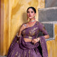 Lorenvalley Fashion Lavender Crush Sequins and Thread Embroidery Work Lehenga Choli with Dupatta - Swadesiicart