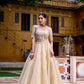 Lorenvalley Fashion Off White Raspberry Plain with Canvas and Can Can Lehenga Choli with Dupatta - Swadesiicart