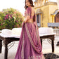 Lorenvalley Fashion Lavender Crush Silk Sequins and Thread Embroidery Work Lehenga Choli with Dupatta - Swadesiicart