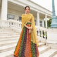 Anaita Multicolor Georgette Lehenga Choli With Sequence & Thread Work