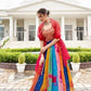 Anaita Multicolor Georgette Lehenga Choli With Sequence & Thread Work