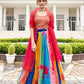 Anaita Multicolor Georgette Lehenga Choli With Sequence & Thread Work