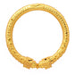 Ruby Raang Golden Bangle | Swadesiicart