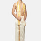 Sethukrishna Men Cream-Coloured Solid Dhotis | Swadesiicart