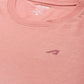 Alcis Men Dusty Pink Solid Slim Fit Gym T-shirt | Swadesiicart