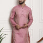 Sojanya Ethnic Motifs Jacquard Silk Cotton Kurta | Swadesiicart