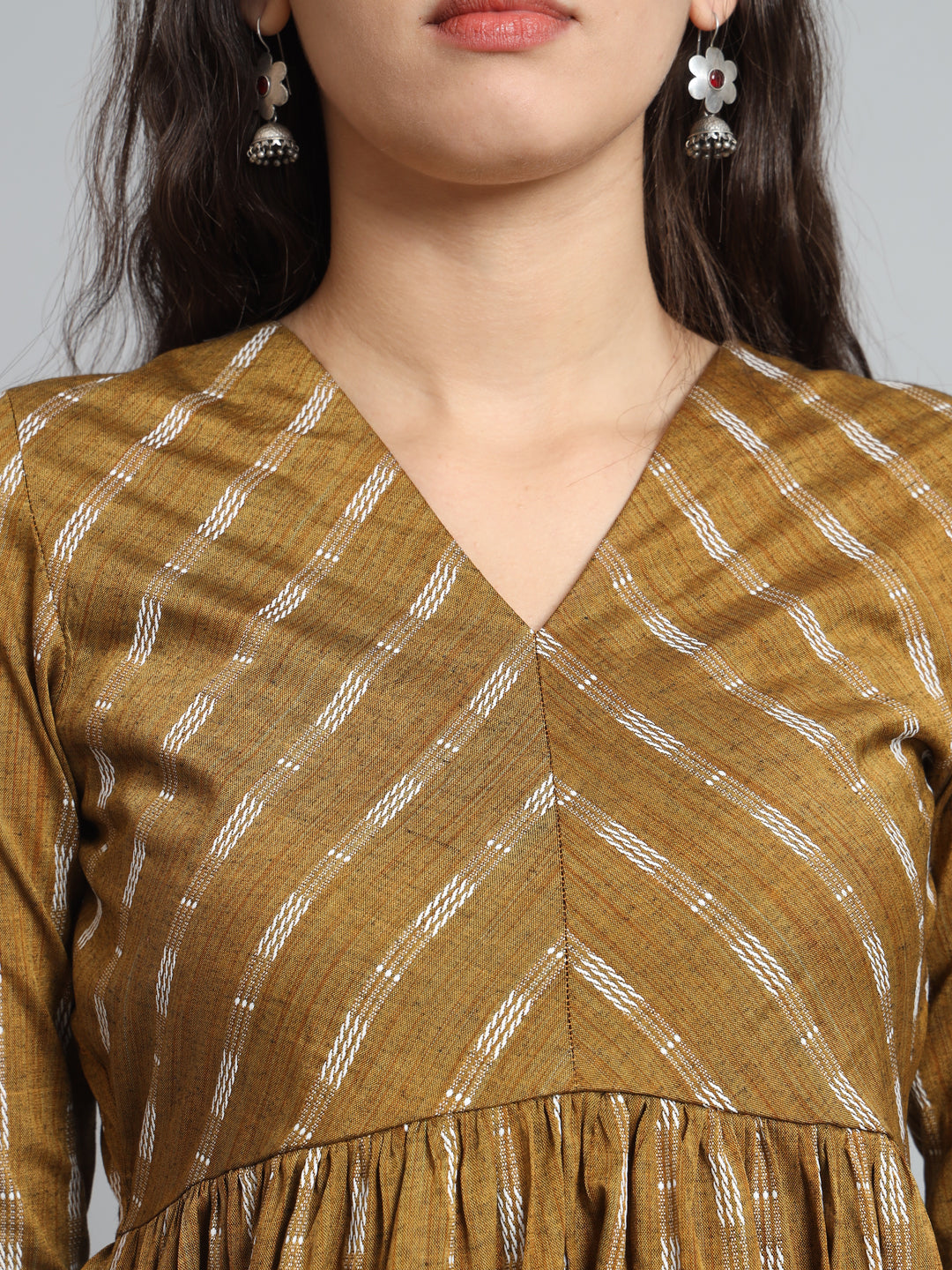 Fab Fashion Mustard Co-Ord Set - Swadesiicart
