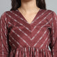 Fab Fashion Dark Purple Co-Ord set - Swadesiicart