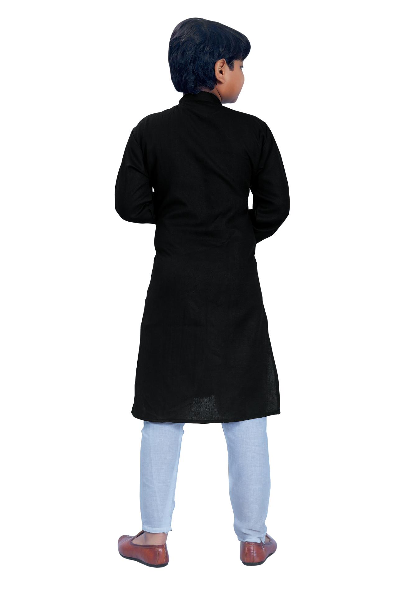 DEIANA'S Casual Designer Kurta Pyjama Set For Boys And kids (Black) | Swadesiicart