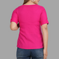 House of RP Women's Pink Rayon Solid Casual Tunic | Swadesiicart