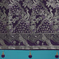 Monjolika Fashion Traditional Purple Woven Banarasi Satin Silk Saree | Swadesiicart