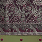 Monjolika Fashion Traditional Wine Woven Banarasi Satin Silk Saree | Swadesiicart