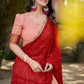 Lorenvalley Fashion Peach Cotton Silk Thread Embroidery Work Lehenga Choli with Dupatta | Swadesiicart
