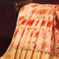 Shades of Orange Colour Printed Semi Chanderi Saree By Gayathri Reddy Designer Studio | Swadesiicart