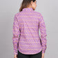 House of RP Women's Pink Cotton Floral Printed Casual Shirt | Swadesiicart