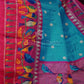 Rama Green Geometrical Design Semi Soft Silk Kota Saree By Gayathri Reddy Designer Studio | Swadesiicart