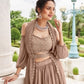 Anaita Chiku Georgette Lehenga Choli With Sequence & Thread Work