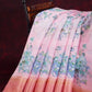 Shades of Baby Pink Colour Printed Semi Chanderi Saree By Gayathri Reddy Designer Studio | Swadesiicart