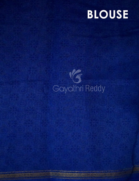 Yellow Colour All Over Print Semi Chanderi Saree By Gayathri Reddy Designer Studio | Swadesiicart