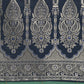 Monjolika Fashion Blue Banarasi Satin Silk Saree with Intricate Zari Work with Rich Weaving Pattern | Swadesiicart
