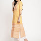 Ahalyaa Women Yellow Crepe Digital Print Kurti | Swadesiicart