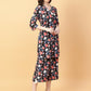 Joban Fashion Black Cotton Printed & Hand Work Co-ord Set - Swadesiicart
