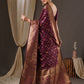Anouk Woven Design Zari Banarasi Saree | Swadesiicart