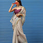 Tikhi Imli Floral Printed Poly Chiffon Saree | Swadesiicart