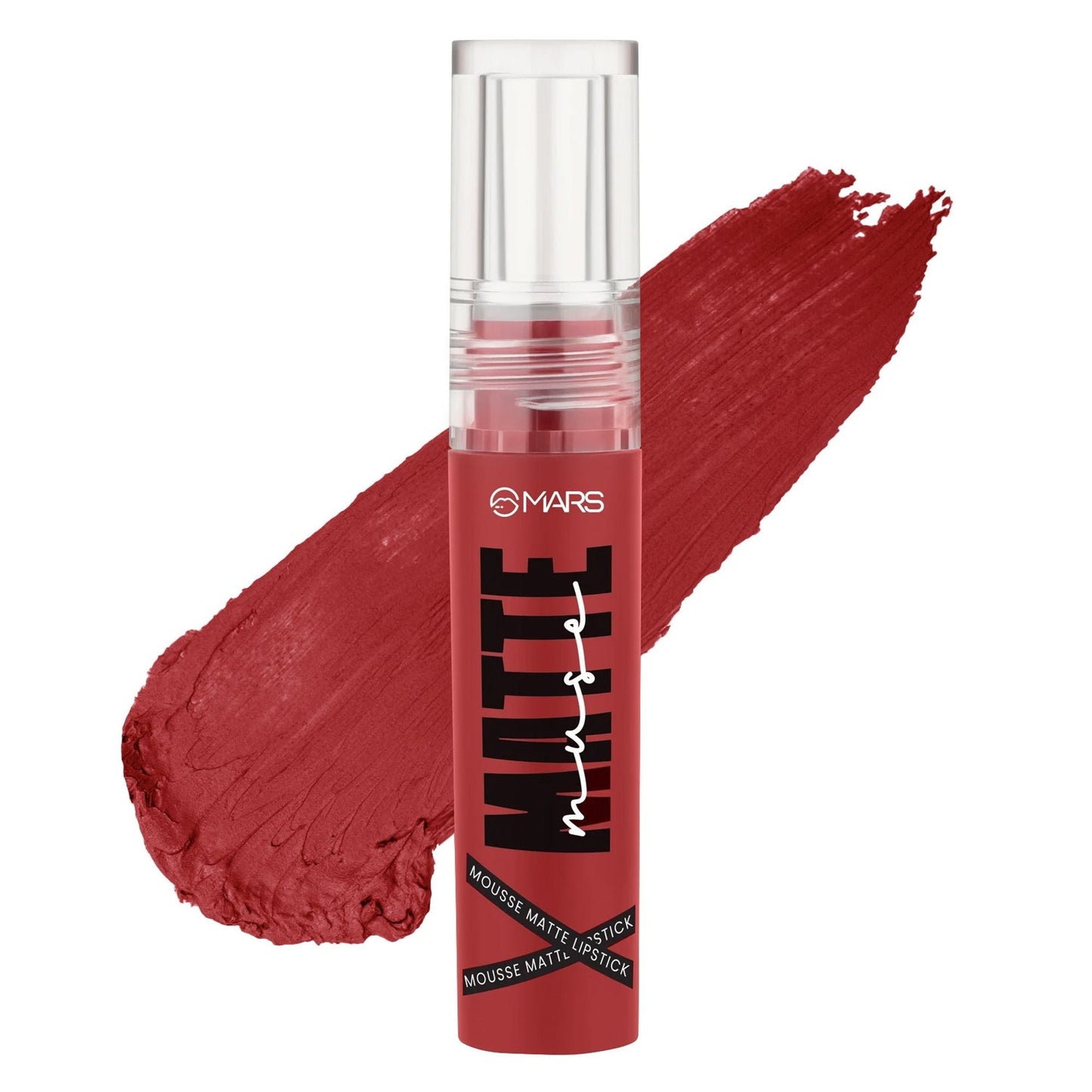 MARS Cosmetics Matte Muse Mousse Lipstick - 15 Royal Highness - Swadesiicart