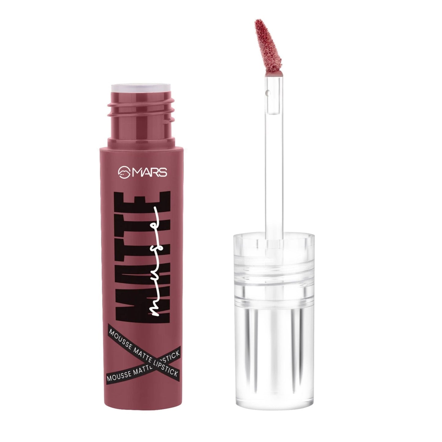 MARS Cosmetics Matte Muse Mousse Lipstick - 17 Glam Goddess - Swadesiicart