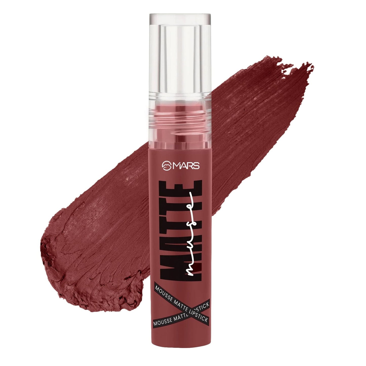 MARS Cosmetics Matte Muse Mousse Lipstick - 18 Fierce Star - Swadesiicart