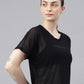 MKH Typography Printed Relaxed Fit Dri-FIT Sports T-shirt - Swadesiicart
