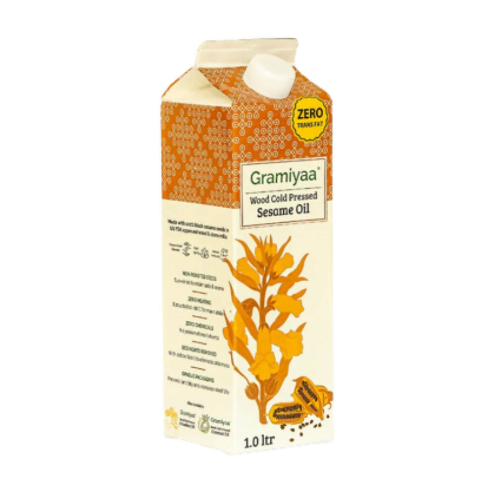 Gramiyaa Wood Cold Pressed Sesame Oil - Gramiyaa