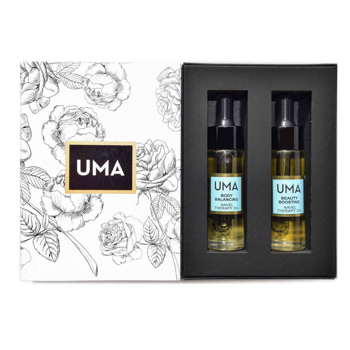UMA Beauty Boosting Body Balancing Navel Oil Duo