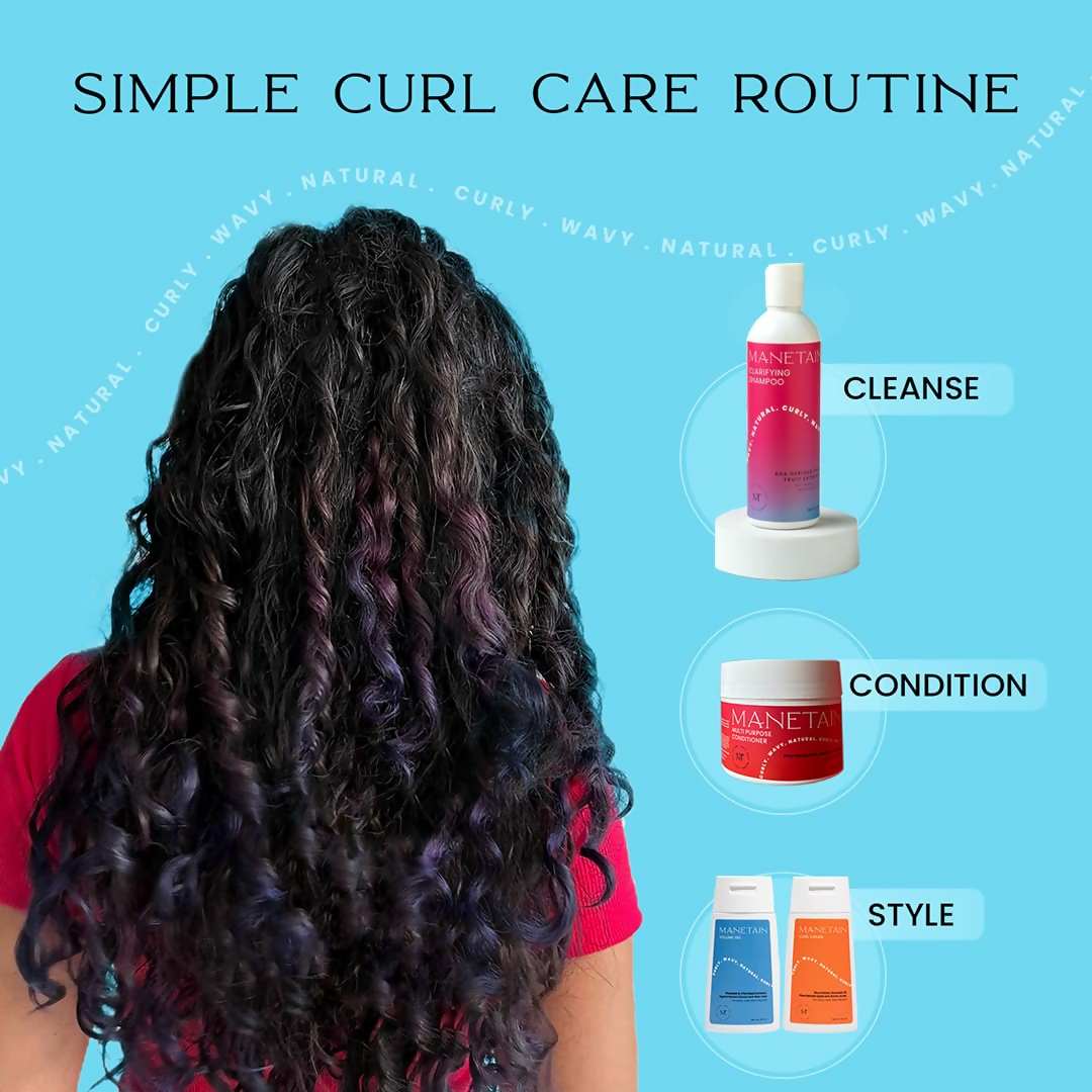 Manetain Clarifying Shampoo For All Hair Types - Swadesiicart