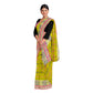 Exclusive Collection 100% Pure Cotton Olive Tant Saree With Hand Weaving Work - Swadesiicart