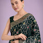 Monjolika Fashion Dark Green Zari Woven Banarasi Classic Satin Silk Saree | Swadesiicart