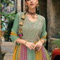 Anaita Green Real Georgette Sequin Embroidered Readymade Salwar Suit