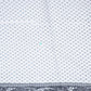 Mix of White and Grey Block Print Mulmul Cotton Saree By Gayathri Reddy Designer Studio | Swadesiicart