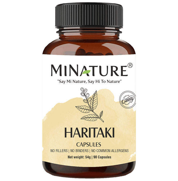 Minature Haritaki Capsules | Swadesiicart
