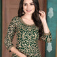 Myra Green Georgette Embroidered Anarkali Suit | Swadesiicart
