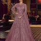 Myra Purple Premium Net Anarkali Suit | Swadesiicart