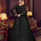 Myra Black Premium Net Anarkali Suit | Swadesiicart
